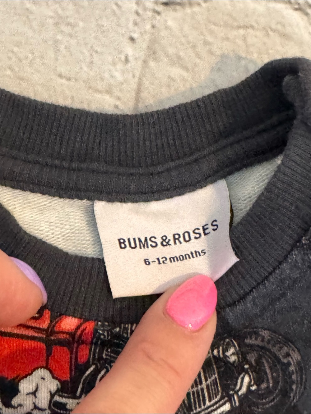 Bums and Roses Car Pattern Jogger Set - Picture 4 of 4